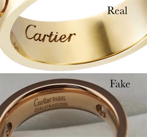 real vs fake cartier ring|cartier ring scam.